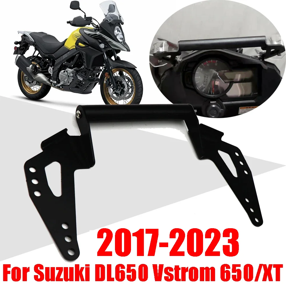 

For Suzuki DL650 Vstrom DL 650 XT V-strom 650XT Motorcycle Accessories Mobile Phone Holder Stand Support GPS Navigation Bracket