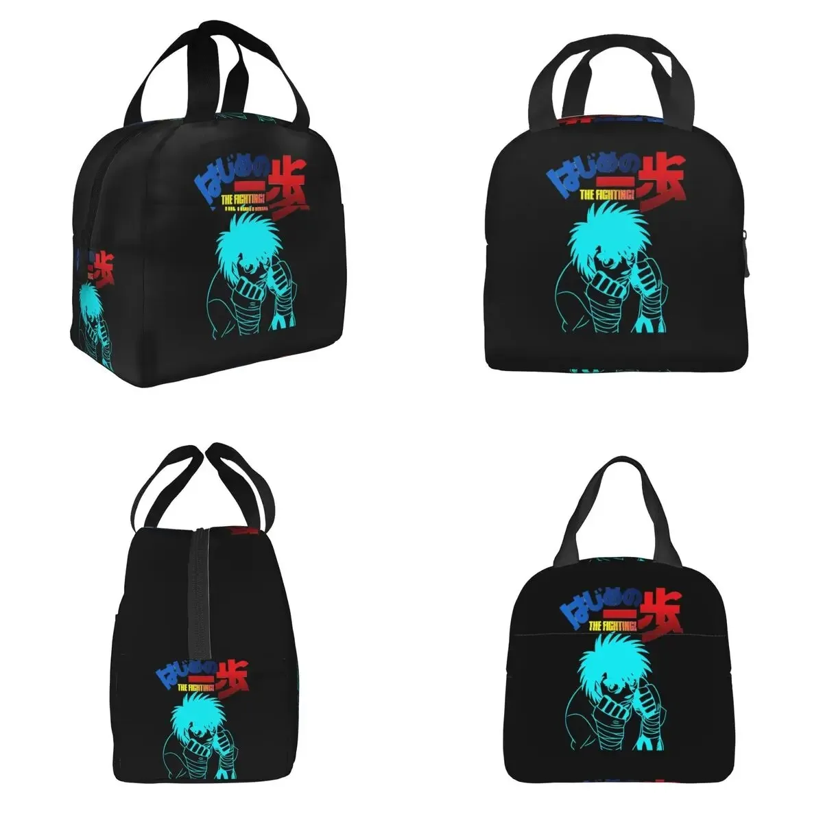

Hajime No Ippo Kamogawa Boxing Gym KBG Lunch Bags Personalized Gifts DIY Bags Tote Bag back to school bag