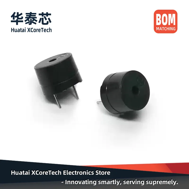 

10PCS DIP Passive Electromagnetic buzzer 12085(12*8.5MM) Modular 16Ω/42Ω Acoustic components 1.5V-5V(12V) Sounder Speaker Alarm