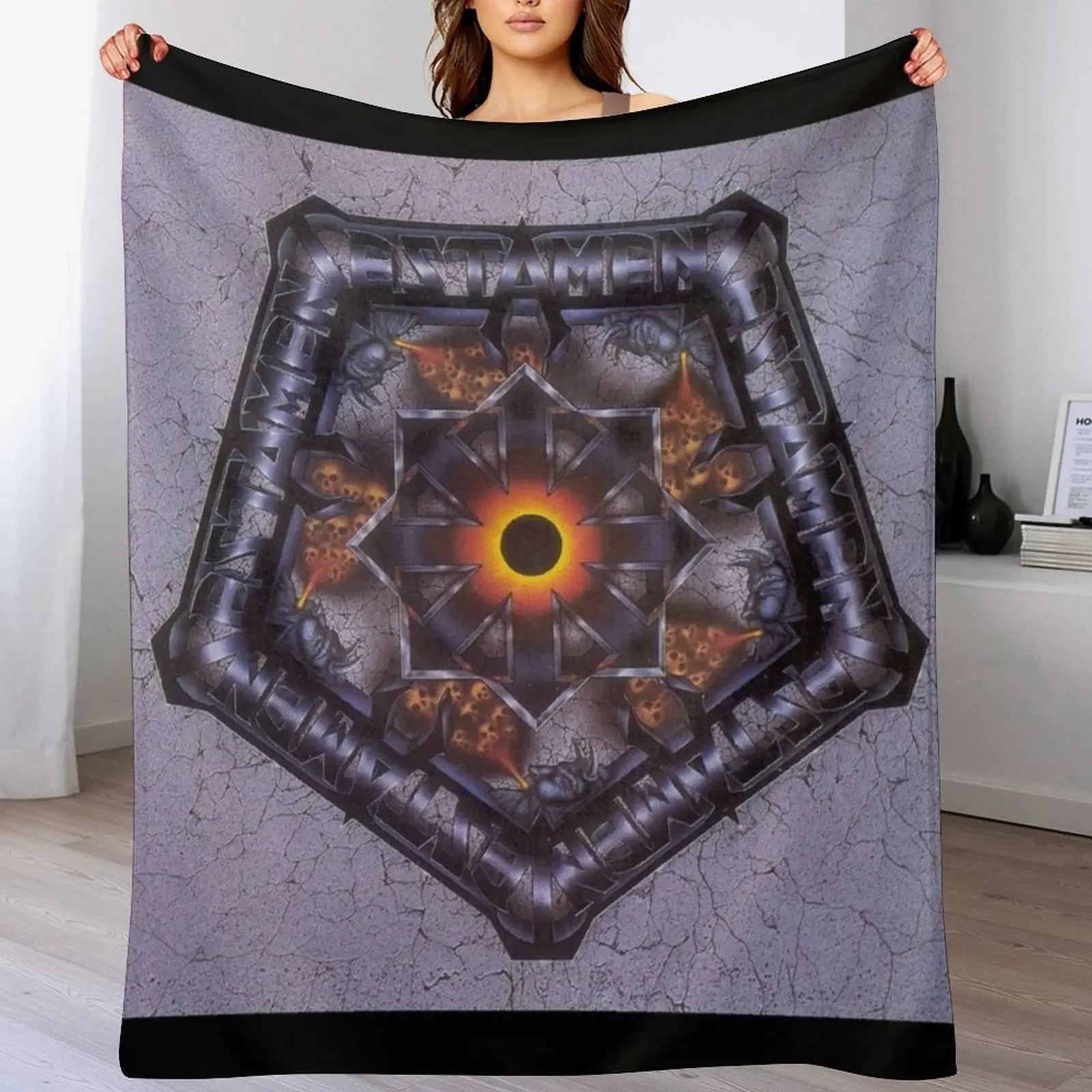 

Testament the ritual Throw Blanket Sleeping Bag Cute Plaid Soft Big Designers Blankets