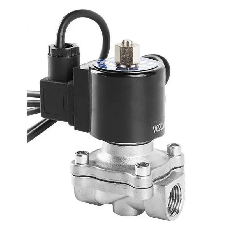 

1/2" Normally Open Fountain Solenoid Valve 220V 110V 24V 12V Stainless Steel Waterproof Solenoid Valves For Underwater