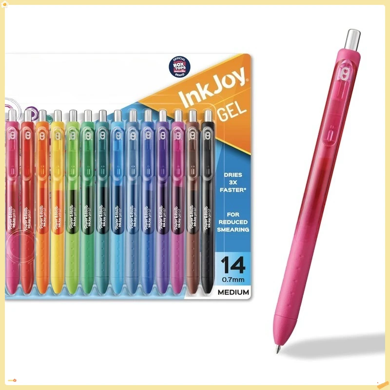 

Набор гелевых ручек 0,7 мм из 14 цветов — яркие и гладкие для ведения журналов, заметок, рисования, использования в школе и офисе