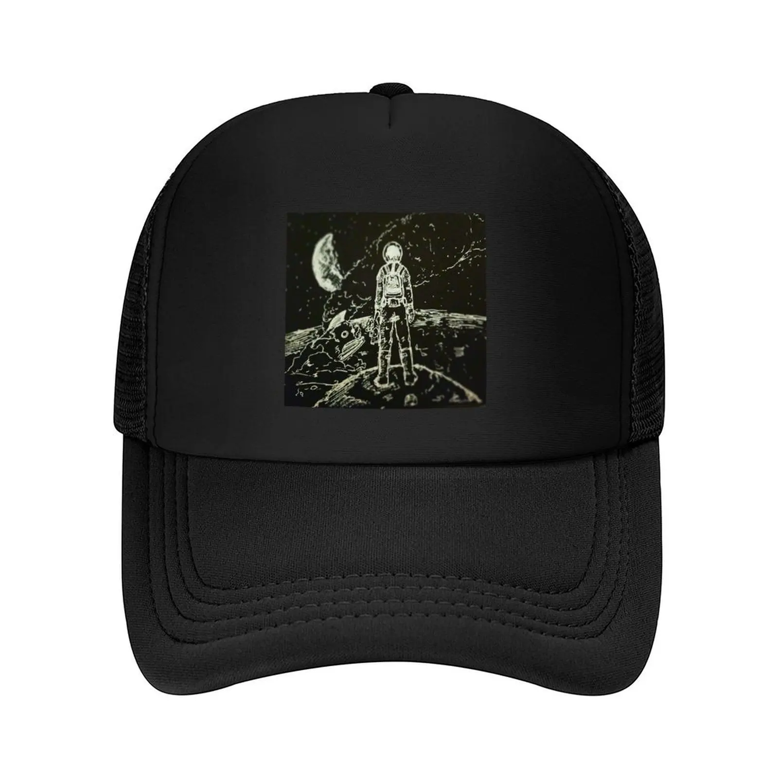

Grounded Astronaut Baseball Cap New In Hat Wild Ball Hat Military Tactical Cap fun hats Boy Women's