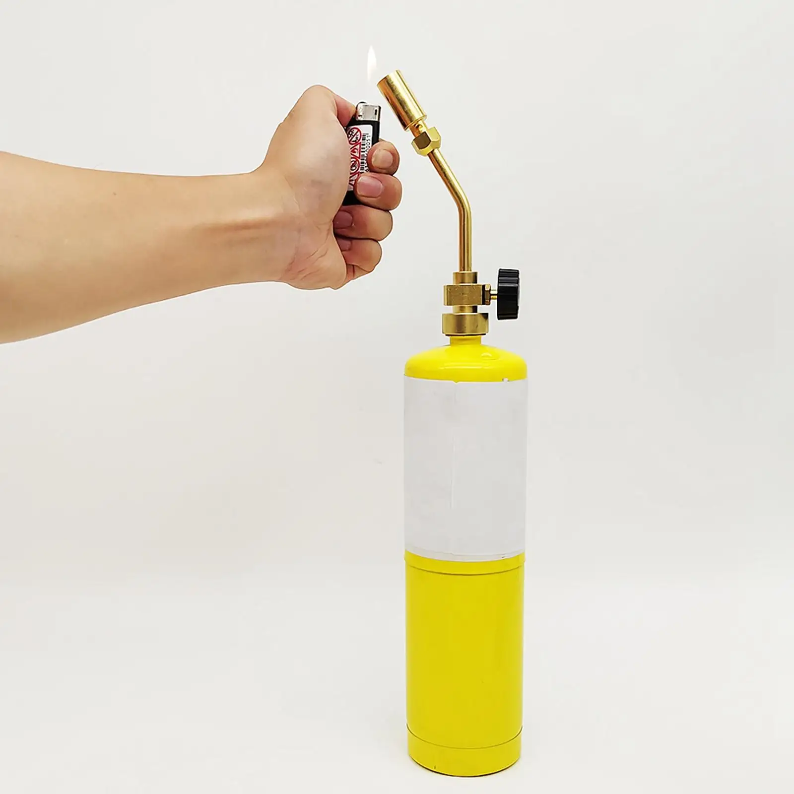Torche à gaz MAPP pour soudage et découpe, conception à tube intégré, pour travaux industriels de soudage et de découpe des métaux