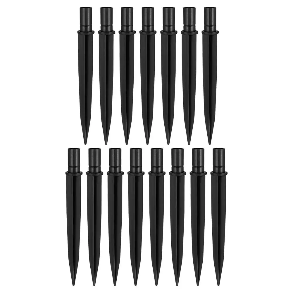 

15Pcs Reinforced Plastic Stakes Durable Solar Light Ground Spikes for Garden Pathway Patio Replacement Plastic Spikes