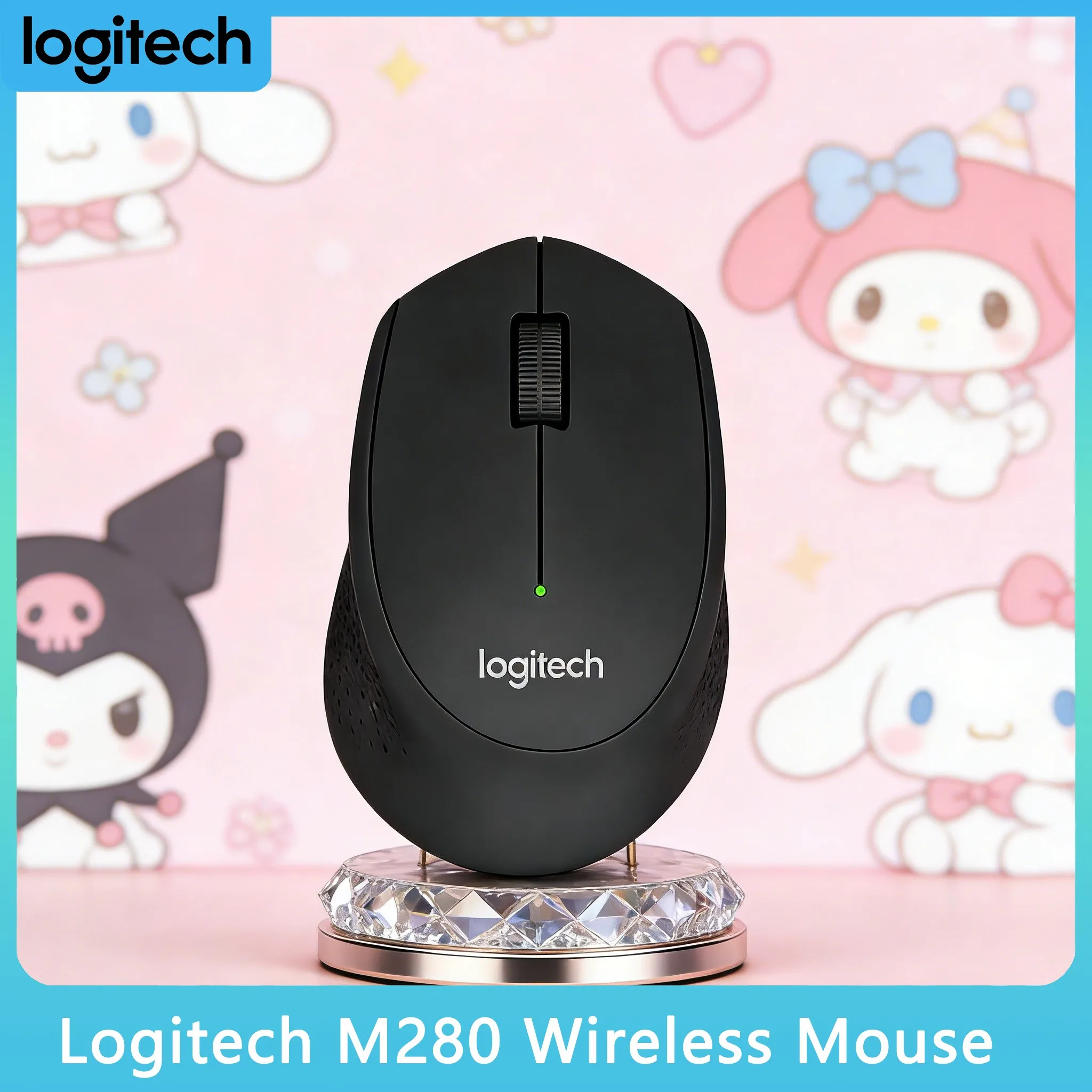 

Logitech M280/M330 Wireless Mouse - 3 Buttons + Scroll Wheel