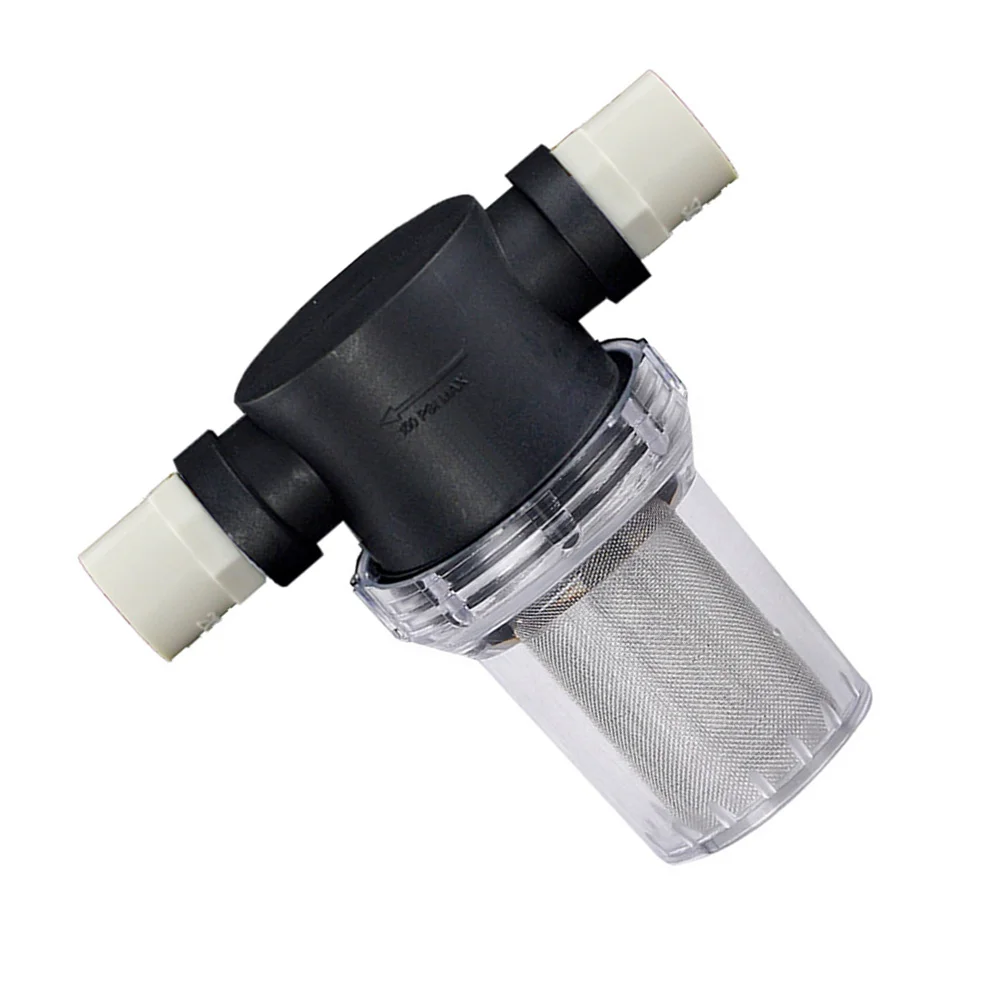 

Garden Hose Water Filter High-Pressure Connection 20 PVC Pipe 40 Mesh Screen Prevent Debris Damage Pressure Washer Pump Filter