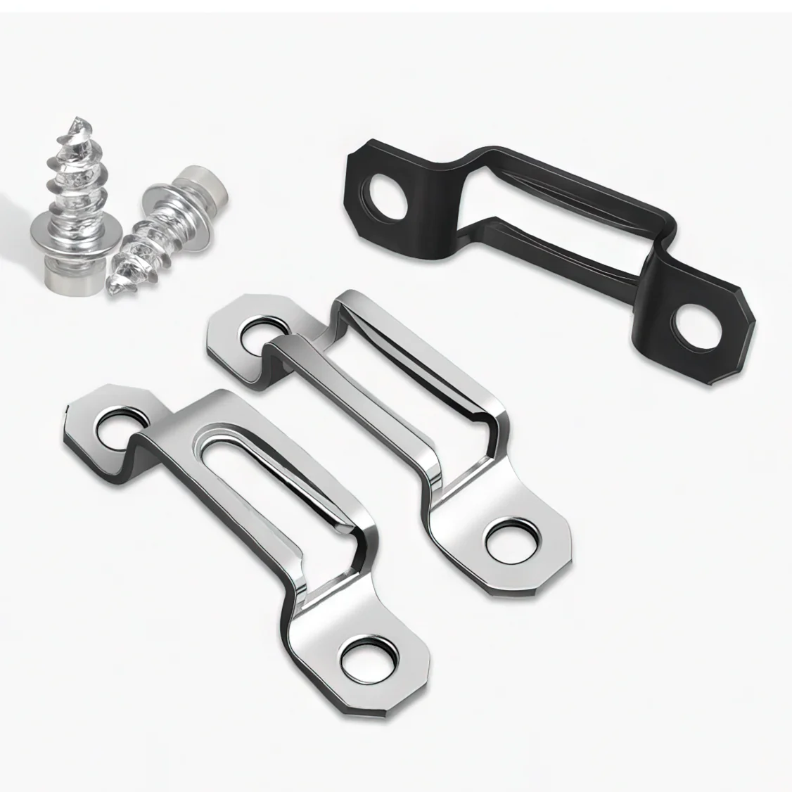 10 مجموعة الكربون الصلب خزانة المنزل خزانة غير مرئية المسمار السحابة أخفى موصل خزانة الأثاث أخفى المسمار السحابة