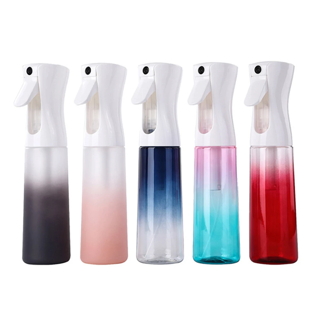 200/300ML Penguin Shape Spray Bottle Hand Pressure Gradient Color Delicate Spray Bottle Hairdressing Wet Spray Bottle