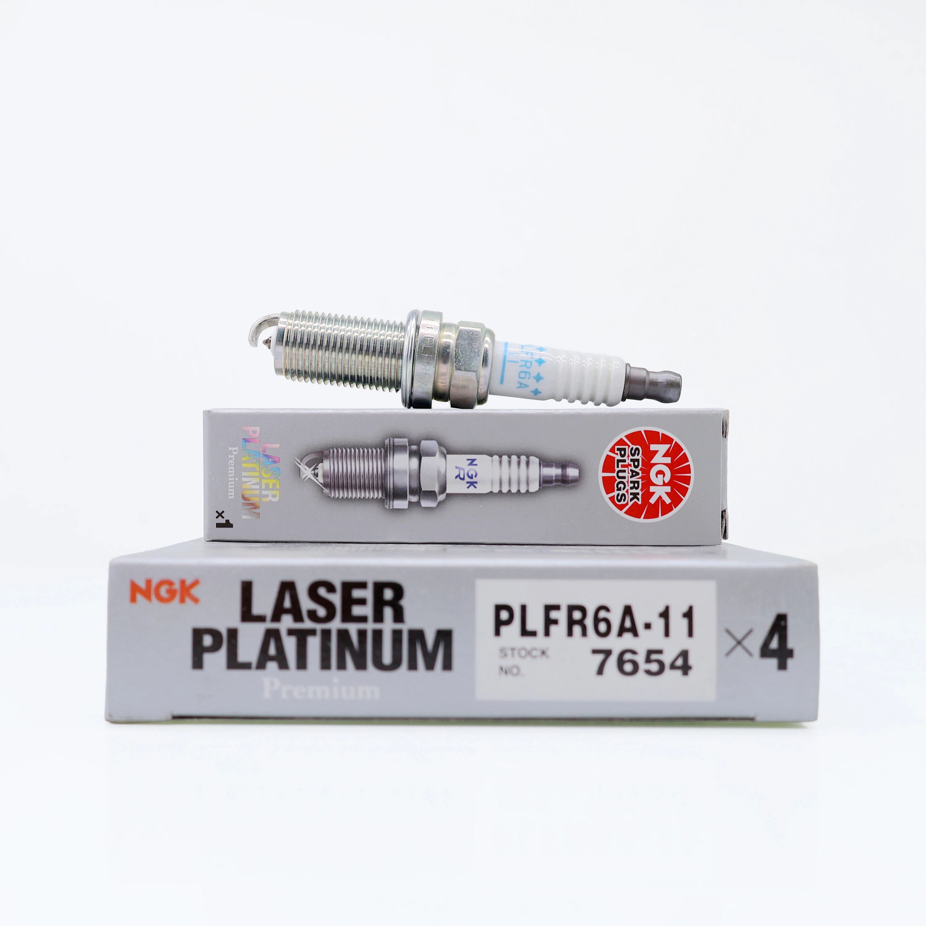 NGK Laser Platinum Spark Plug PLFR6A-11 7654 Genuine for INFINITI,NISSAN,SUBARU OEM:224015M016,22401AA580