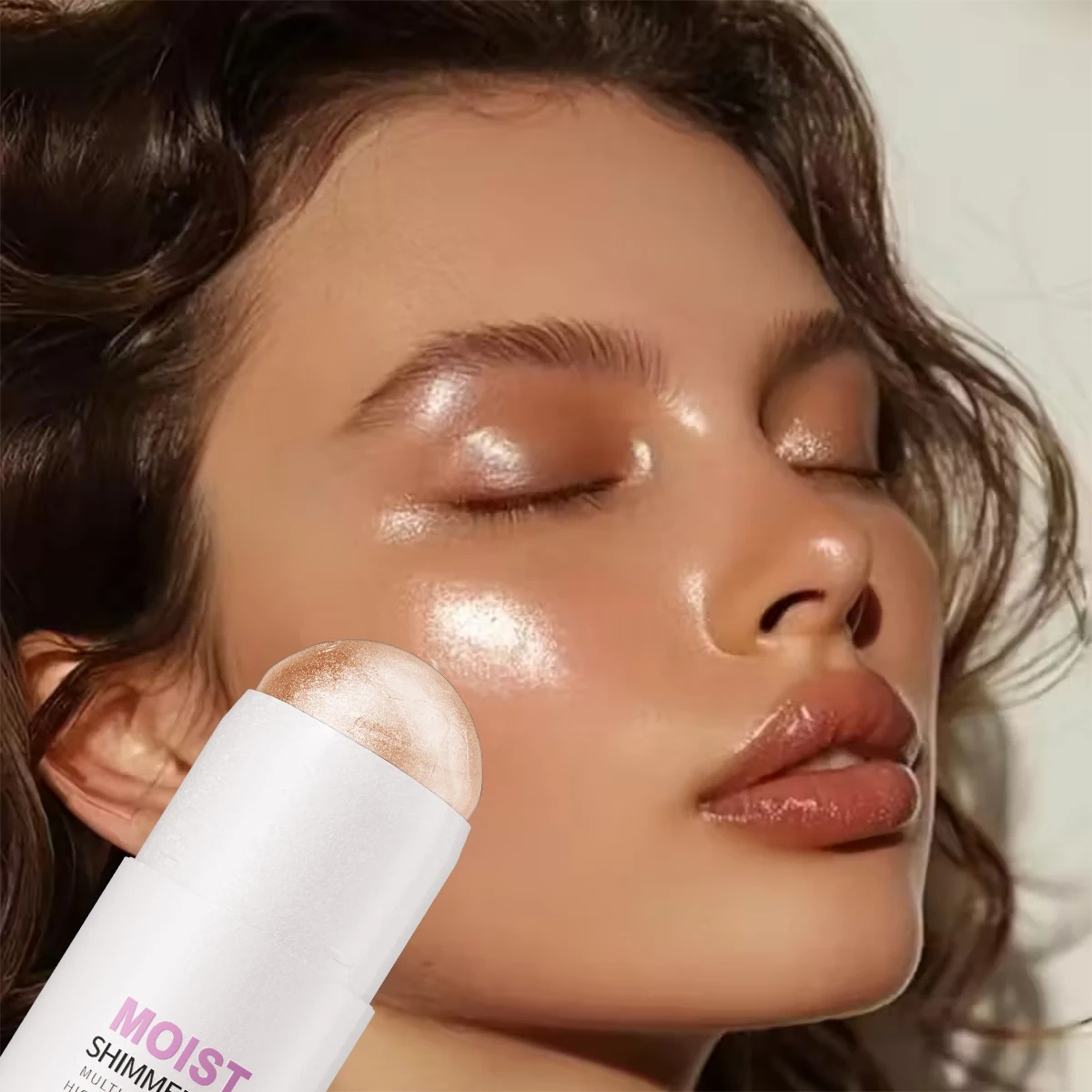 5 colori 3D viso illuminare evidenziatore bar cosmetico contorno viso bronzer luccichio evidenziatore stick correttore crema strumento di trucco