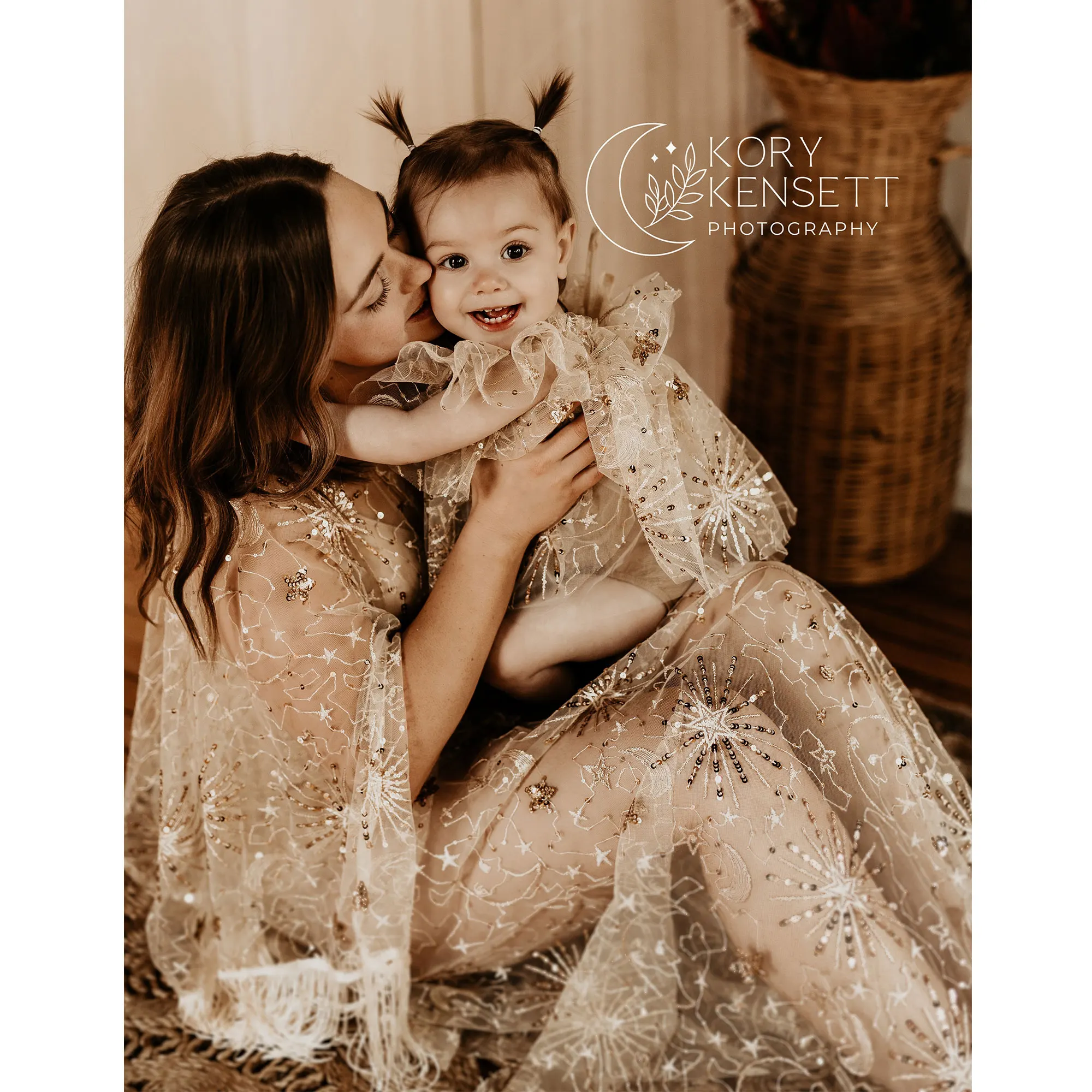 Don&Judy Sparkly Sequin Mommy And Me Dresses Set Mother Daughter Party Wedding Gown Girls Kid Pregnant Family Photography Outfit