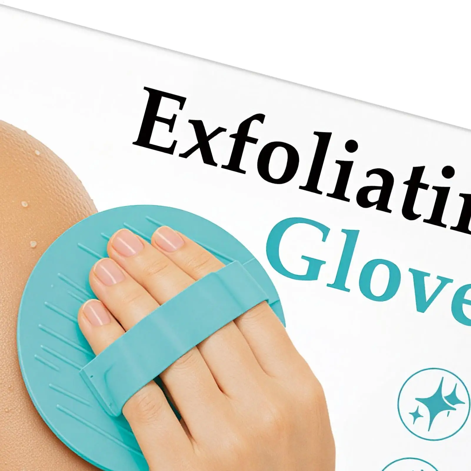 Bath Scrubber for Body Deep Cleansing Non-Slip Gloves Bathing Tool Soft Body Cleansing Brush for Men Women Gym Bathroom Bedroom