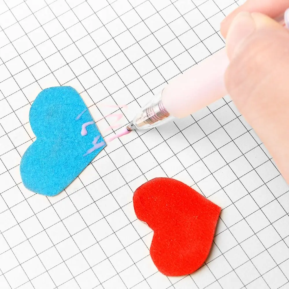 Quick-drying Dot Glue Stick Pen High Viscosity Handcraft Pen Shape Glue Stick Multi-Functional Sticky Dot Glue Sticky Dot Glue