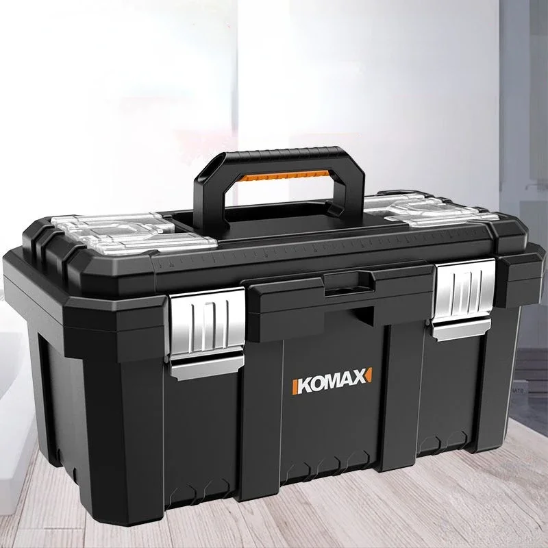 Household maintenance tools portable electrical box multifunctional large hardware toolbox car storage box tool organizer