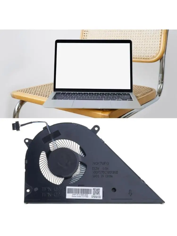 

652F USB Power CPU Cooler Fan Laptop Radiator for HP pavilion 15-EG 15-EH UMA SUNON