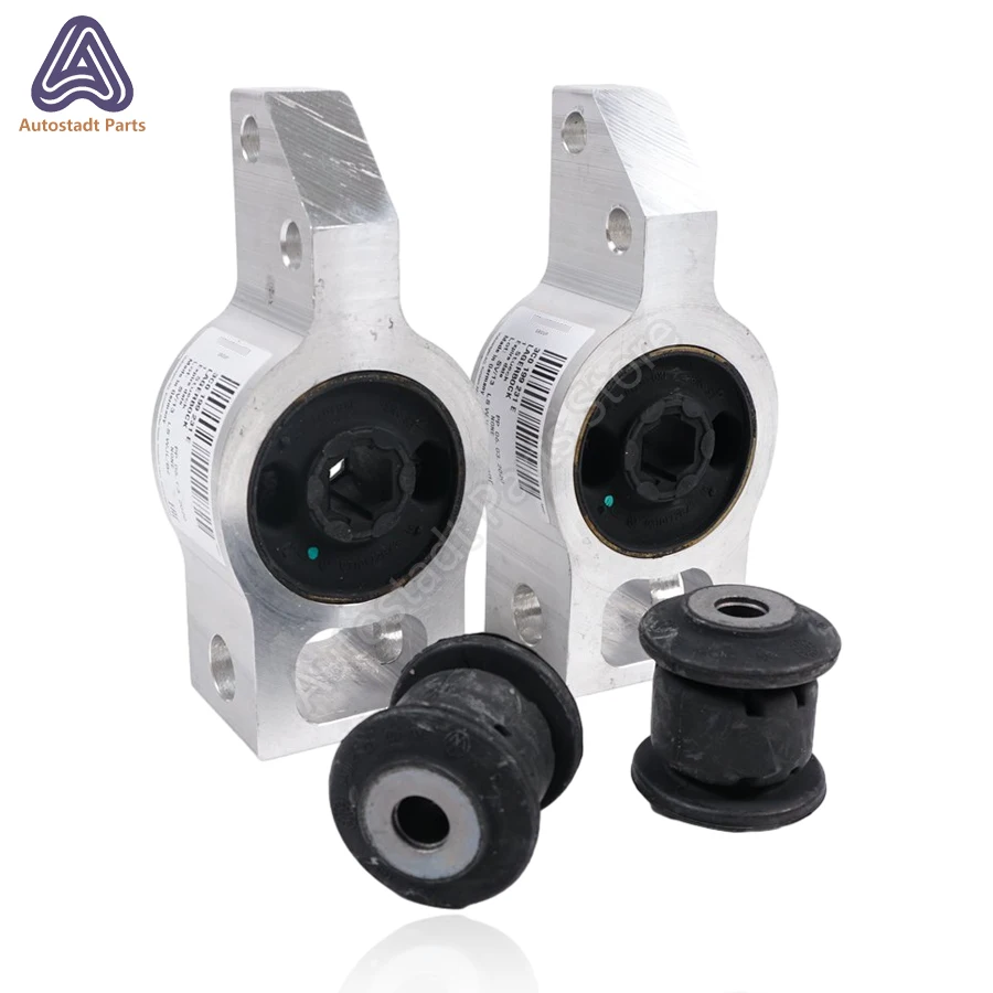 3C0 199 231 4PCS Aluminium Suspension Engine Control Arm Bushing Bearing For VW Passat B6 B7 CC Tiguan Passat CC 8J0 199 231