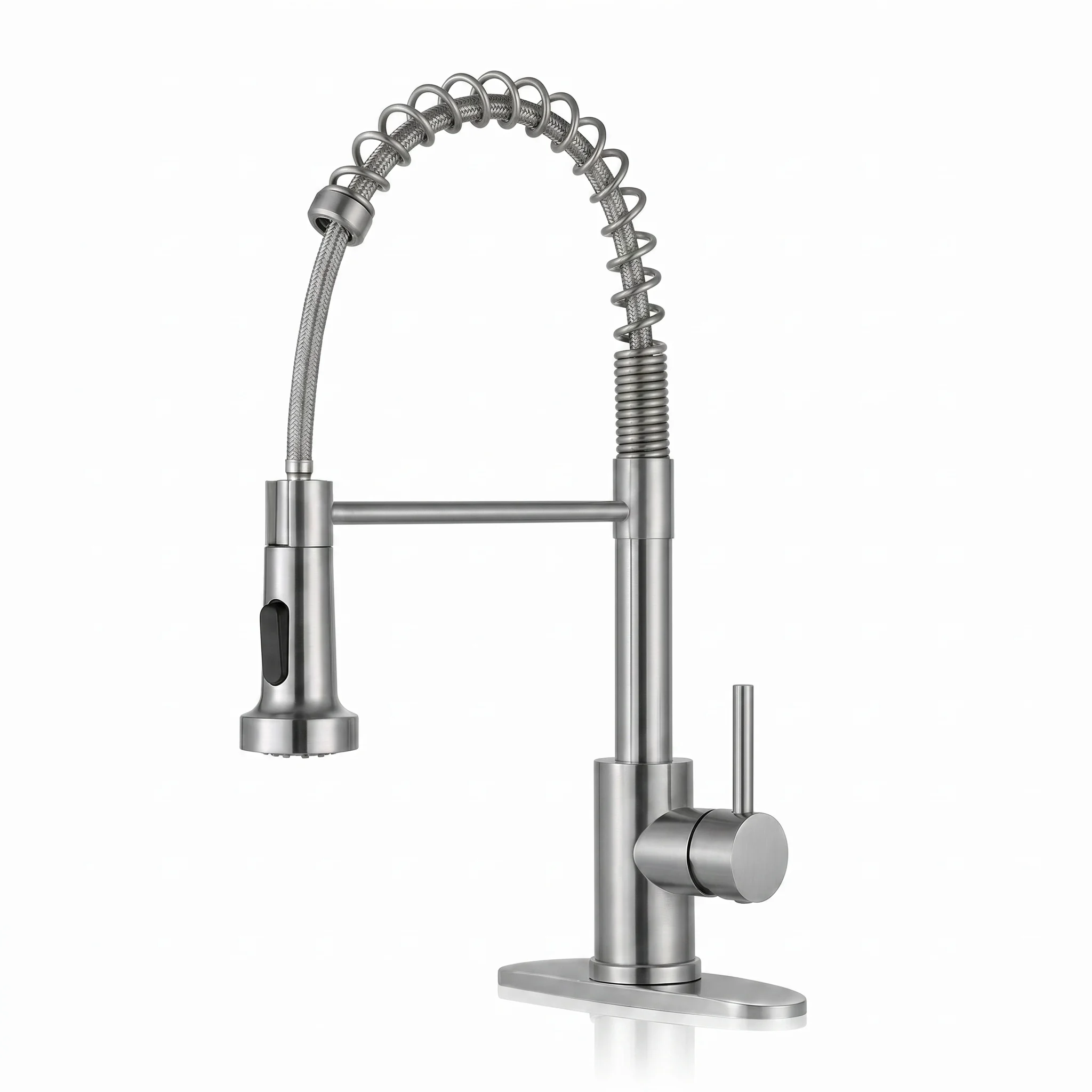Robinet à ressorts cuisine évier chaud et froid lave-vaisselle lavabo rotatif double sortie universel anti-éclaboussures robinet