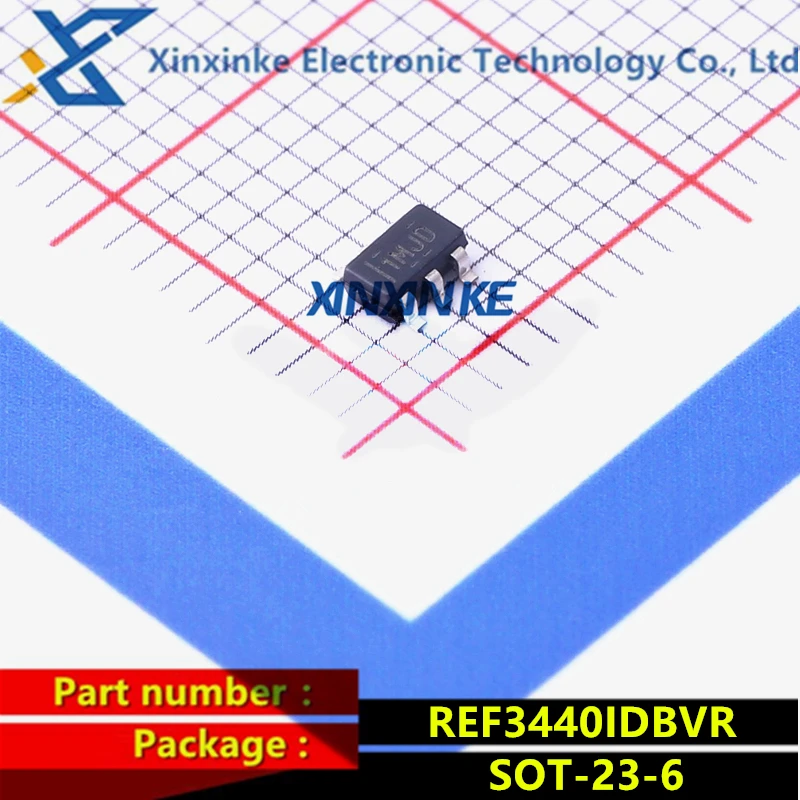 

REF3440IDBVR REF3440I SOT-23-6 1MJD Voltage References 4.1-V Low-drift, Low-power Small-footprint Series Voltage Reference