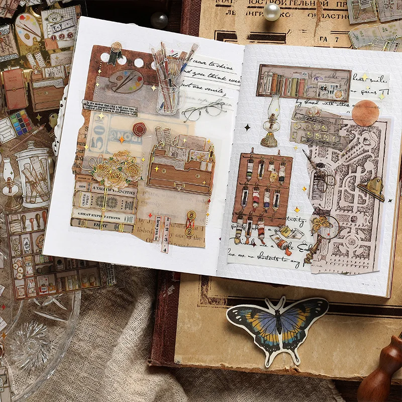 Альбом для скрапбукинга «бабочка», 3 листа