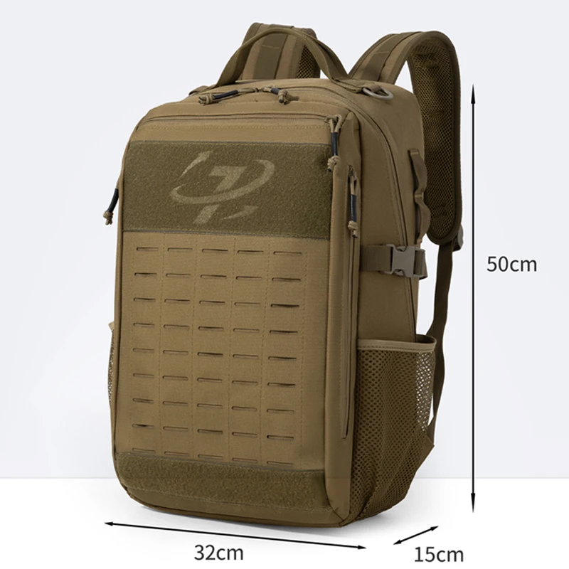 Climbing Backpack Outdoor Tactical Molle Bag Sports Camping Rucksack Multipurpose Hiking Fishing Hunting Mountaineering Backpack