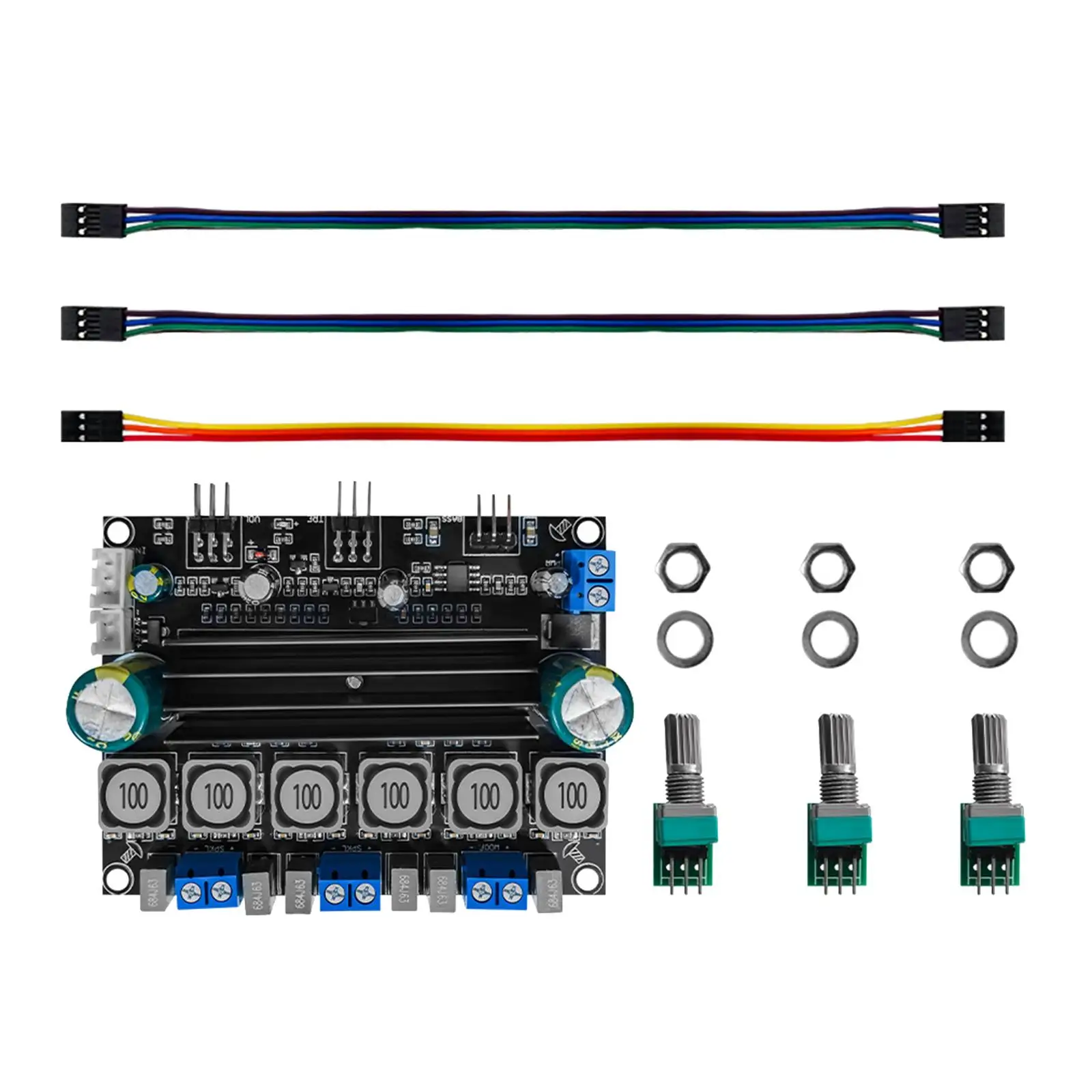 Digital Amplifier Board 2x50W 100W channel and 0.1 subwoofer Digital Audio Power Amplifier Module