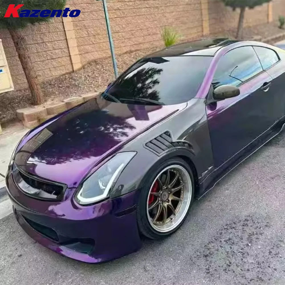 

EPA2 Style Front Side Fender Pair For Infiniti G35 Coupe Only 2003-2007 Carbon