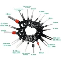 18/26/38pcs Car Terminal Removal Pin Extractor Kit Electrical Wiring Crimp Connector Car Repair Tool Plug Puller Automotive 5