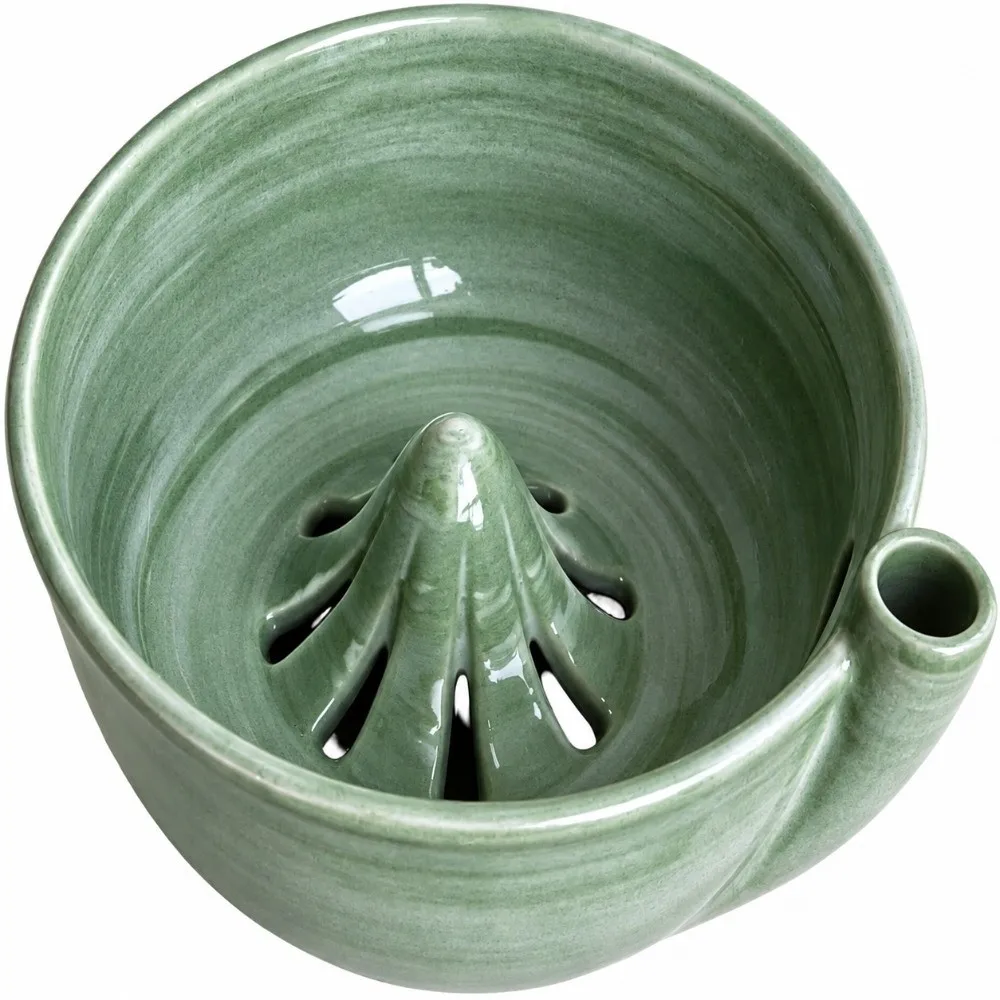 Convenient Exquisite Berry Colander Bowl Drain Holes Ceramic Self Rinsing Fruit Colander Ceramic Washing Strainer Small Produce