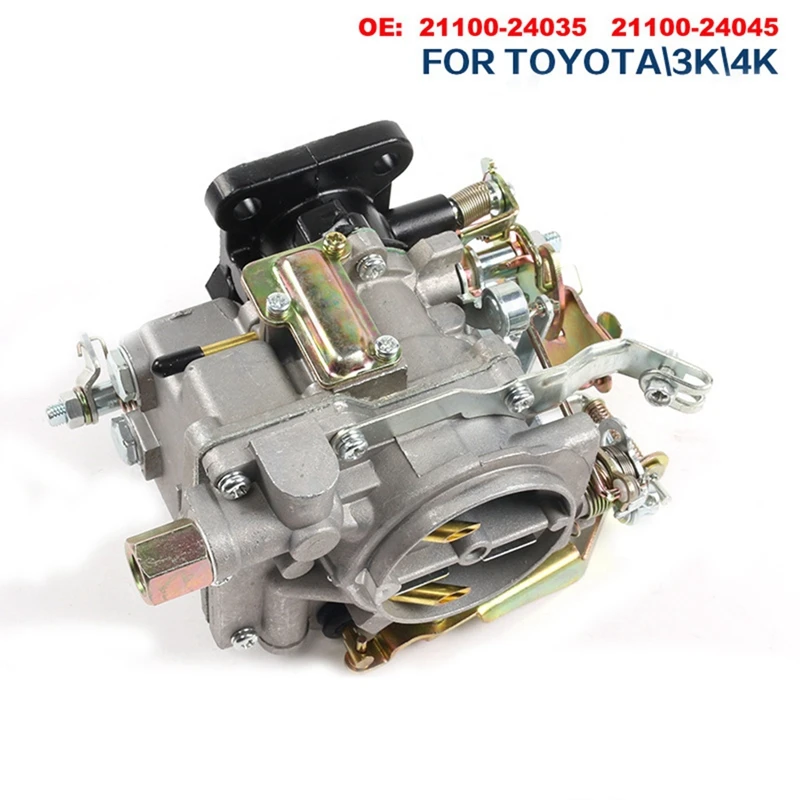 Carburetor For Toyota Corolla 3K 4K Starlet Trueno Suzuki Samurai 21100-24034 2110024034 21100-24035 Manual Choke