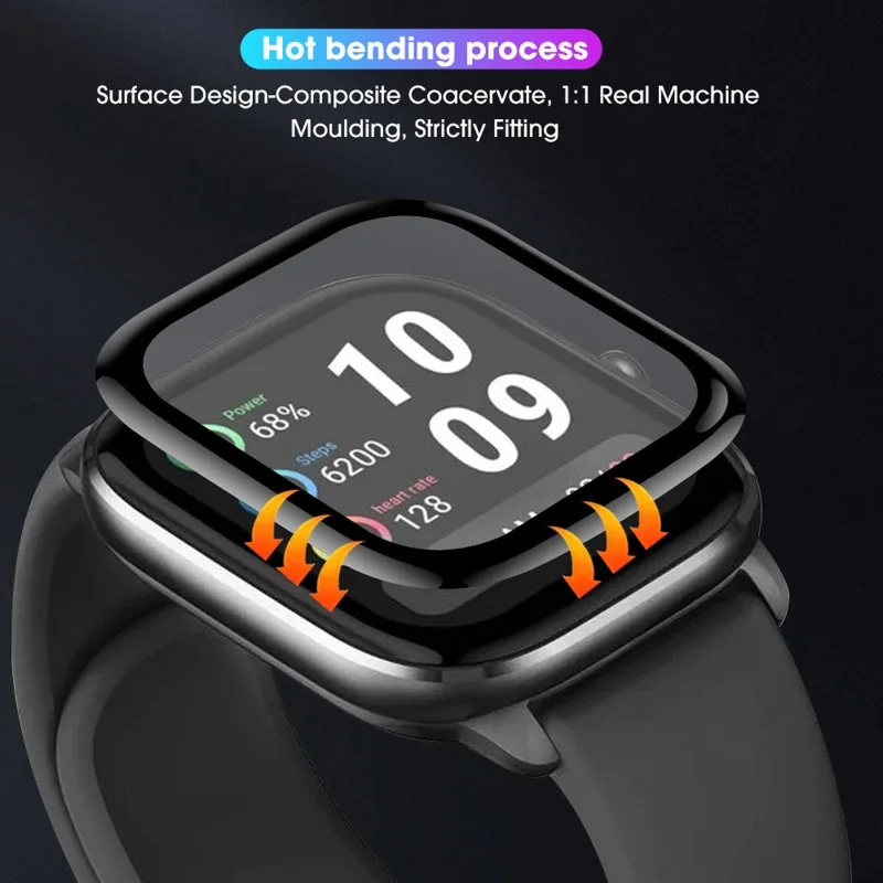 For Xiaomi Band 9Pro 3D Curved Edge Screen Protector Soft HD Transparent Anti-scratch Film for MiBand 9 Pro Smartwatch Cover