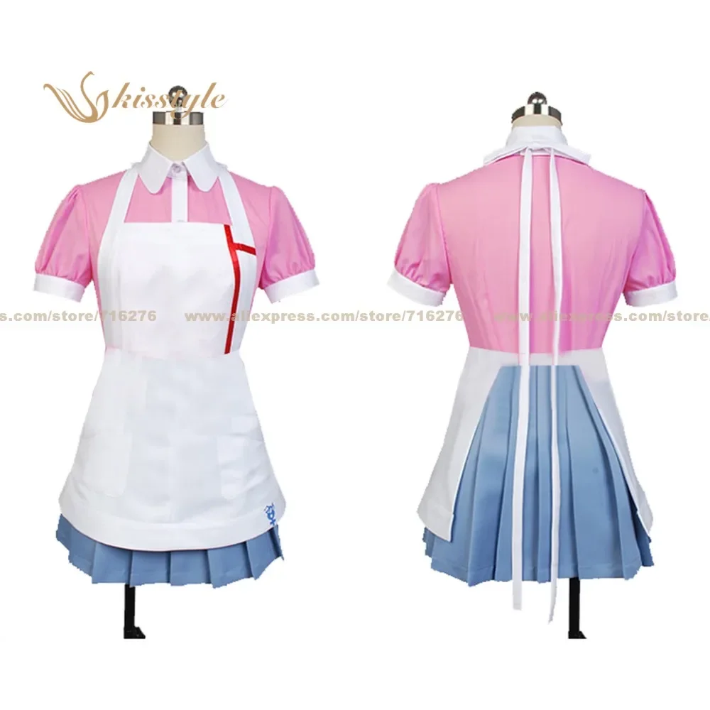 Kisstyle Fashion Dangan Ronpa Danganronpa 2: Goodbye Despair Mikan Tsumiki Uniform COS Clothing Cosplay Costume