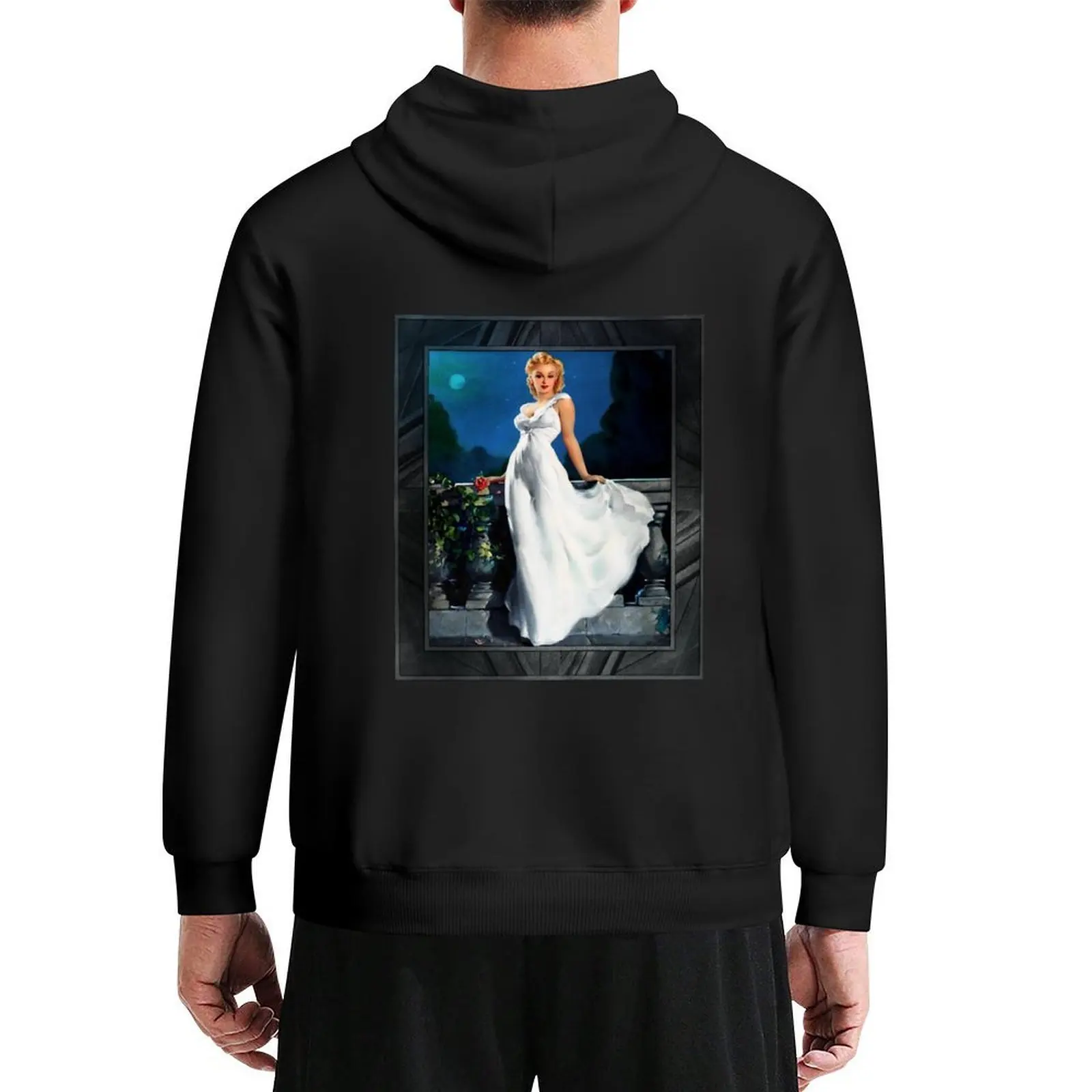 

Dream Girl by Gil Elvgren Vintage Xzendor7 Old Masters Reproductions Hoodie anime clothing mens clothing new hooded tee