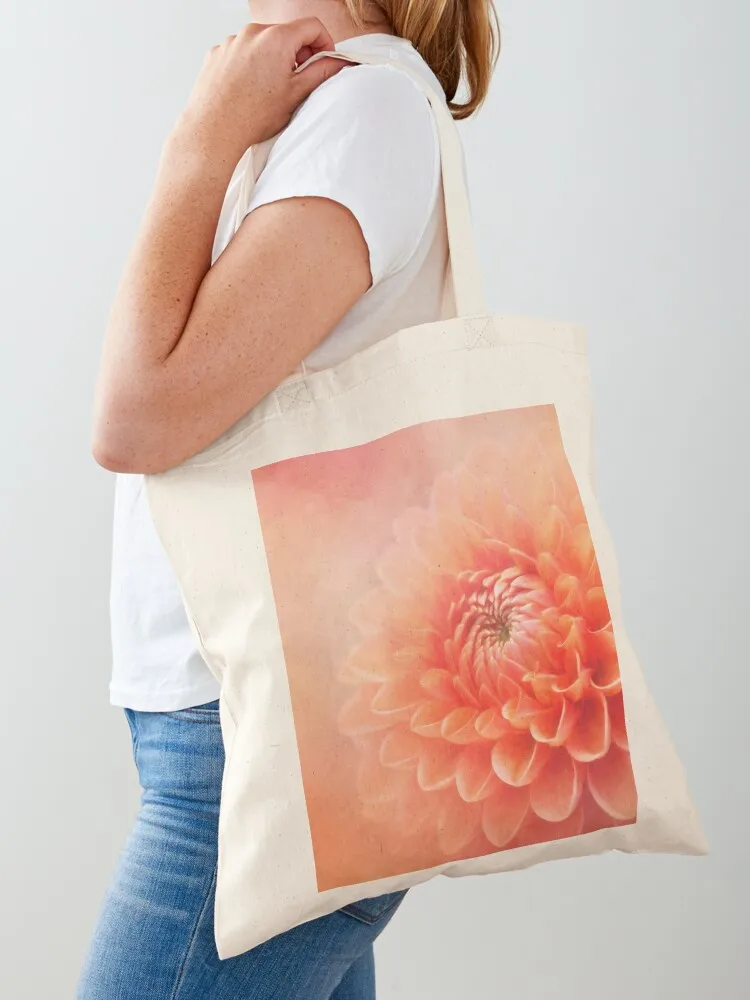 

Sylvia - A Glorious Orange Dahlia Tote Bag tote bag woman women bag tote bags aesthetic shopper woman