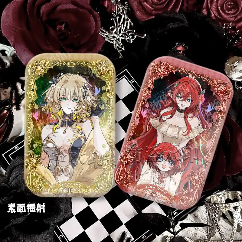 أنيمي هونكاي: ستار السكك الحديدية Mydeimos Anaxagoras Aglaea شارة سترة الجينز التلبيب دبوس جمع بروش حلية هدية الهالوين