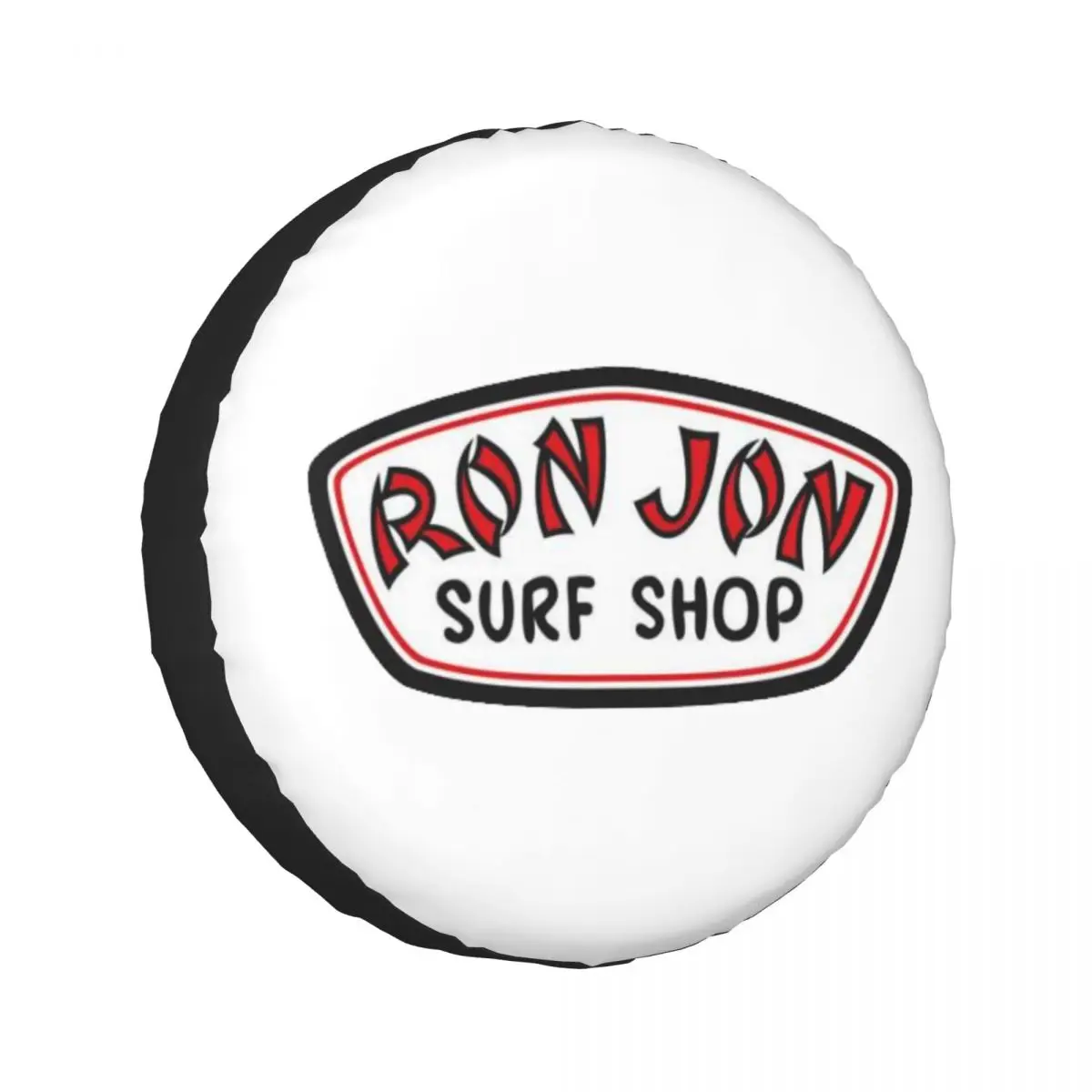 

Custom Ron Jon Surf Shop Spare Tire Cover for Jeep SUV RV 4WD Pajero 4x4 Wheel Protector Covers 14" 15" 16" 17" Inch