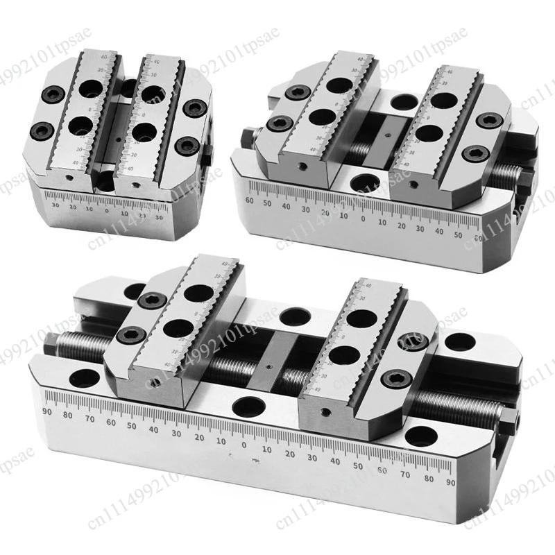 Four- and five-axis quick-change fixture CNC machining center zero-point disc type overall self-centering concentric vise