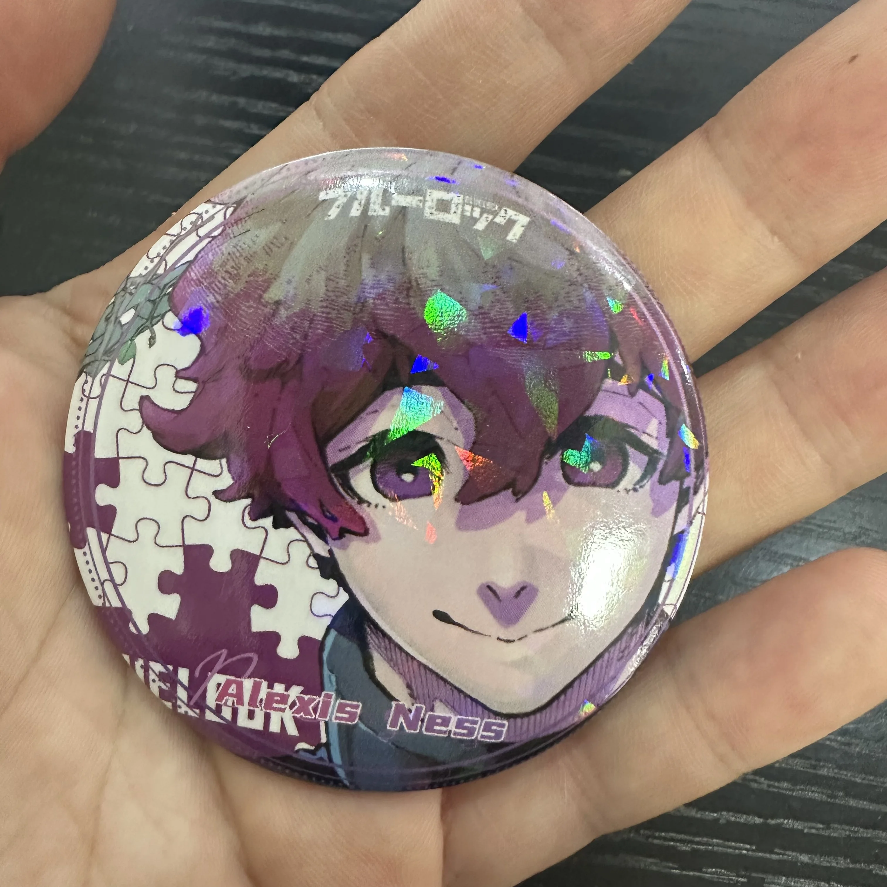 6CM Anime BLUE LOCK Figure MICHAEL KAISER Shidou Ryuusei Ranze Kurona Cosplay Kawaii Metal Badge Bag Pins Fans Xmas Brooch Gifts