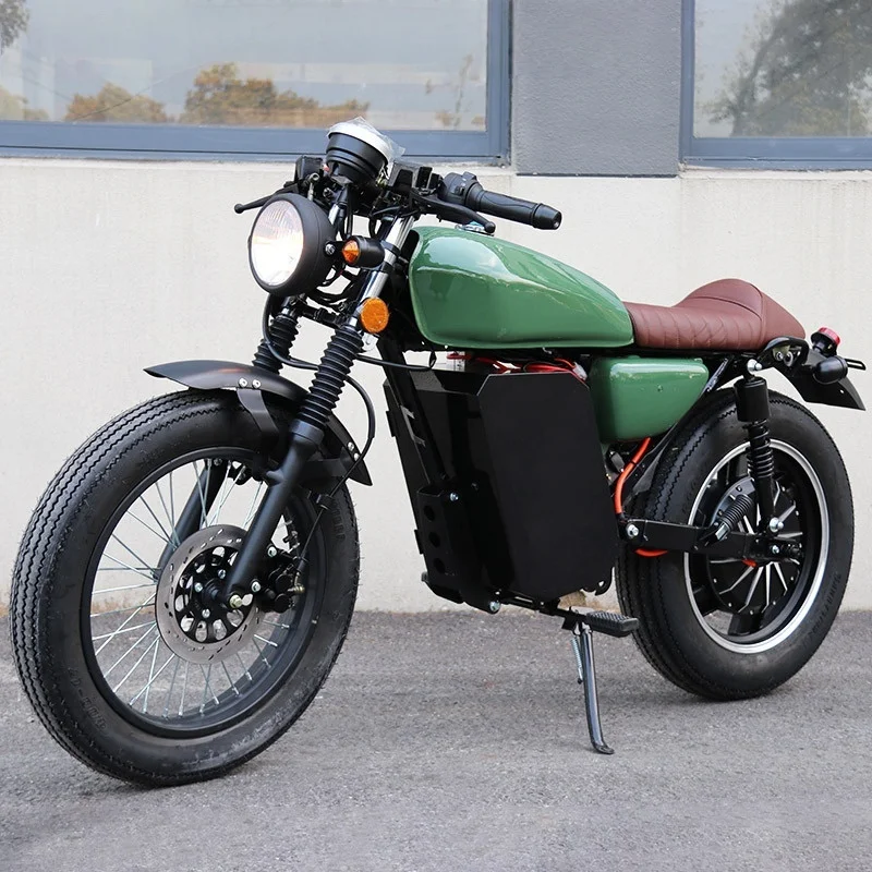 STLF Newest Model Retro Monkey Electric Motorcycle 2000watt 3000watt Motor 80AH Lithium for Adult