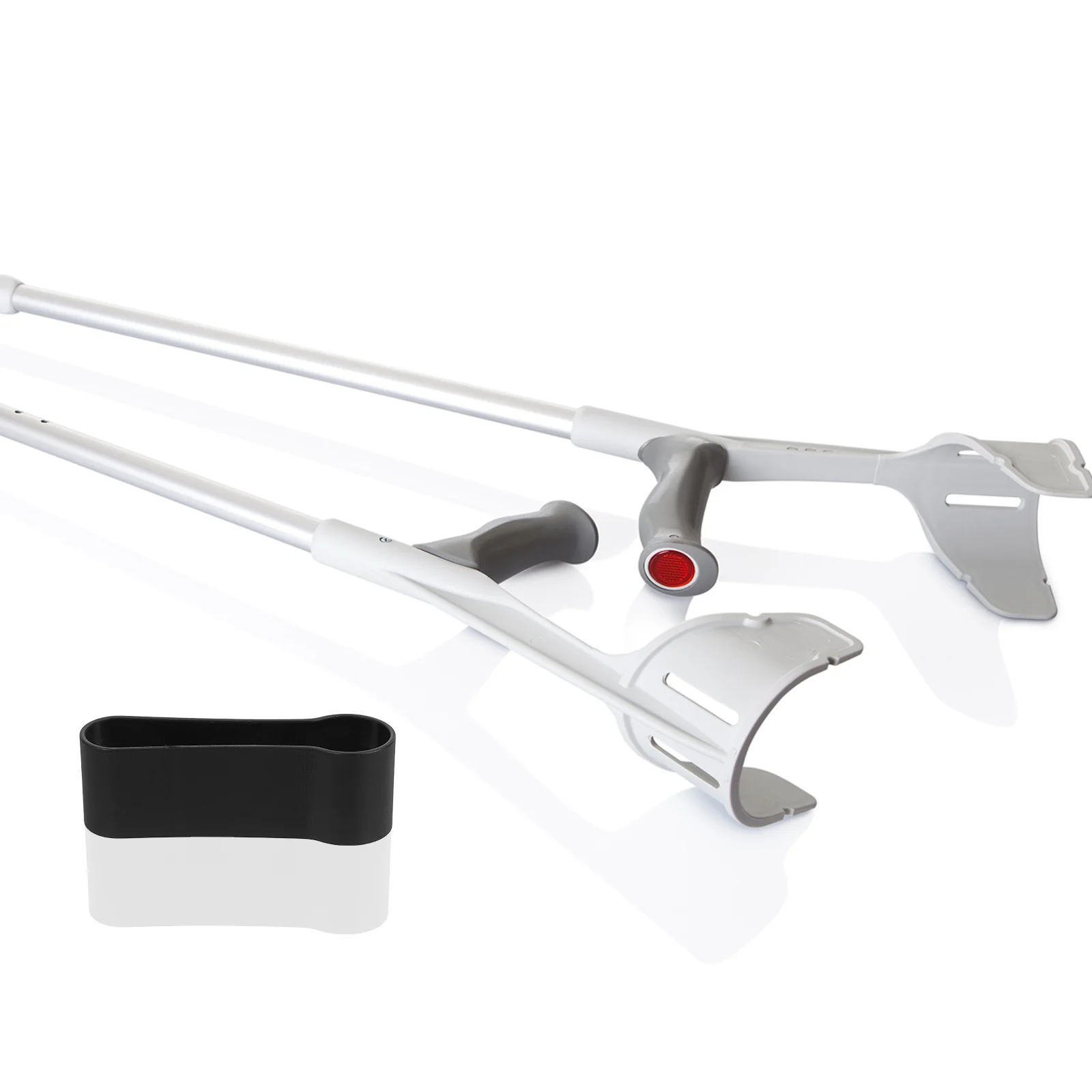 

Crutch Accessories Black Walking Stick Holder Clip for Trekking Cane Strap Hiking Pole Buckle Outdoor Camping Mountaineering