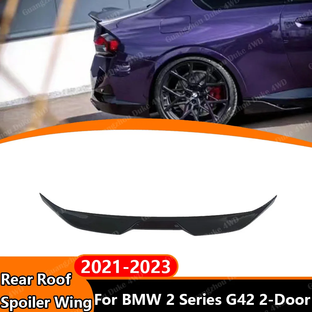 Rear Trunk Spoiler Wing For BMW 2 Series G42 Coupe 2021-2023 MP Style Boot Lip Rear Wing Aero Body Kit Exterior Modification Acc