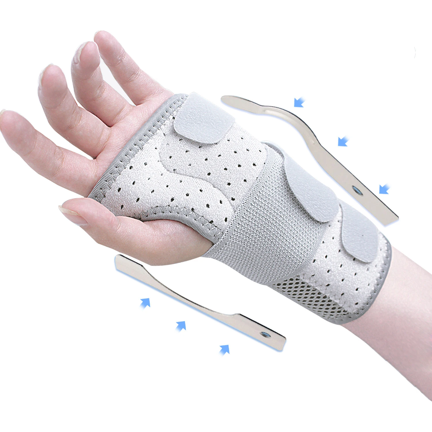 1pc Elasticity Wrist Joint Bracket Wrist Brace Hand Support Splint for Adults Arthritis Tendinitis Pain Relief Assisted Recovery