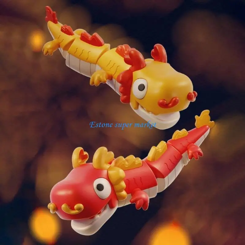 090B Đồ chơi rồng xoay vận hành bằng tay đầy màu sắc Kích thích các giác quan của bạn