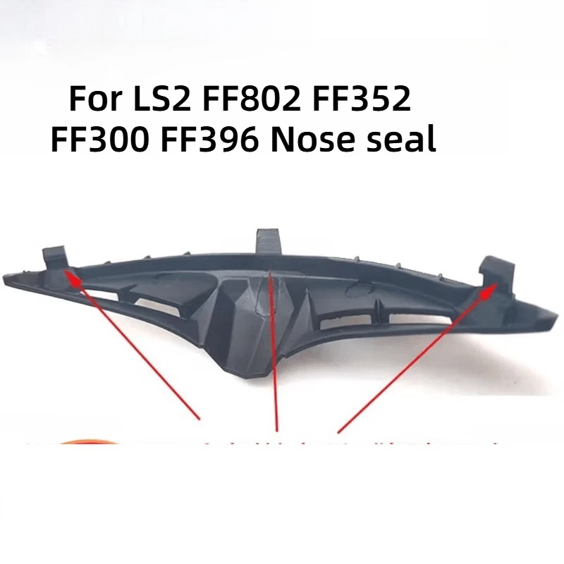 Helmet Nose Guard Wind Deflector Fo LS2 FF802 FF352 FF300 FF396 Motorcycle Full Face Helmet Replacement Parts Universal
