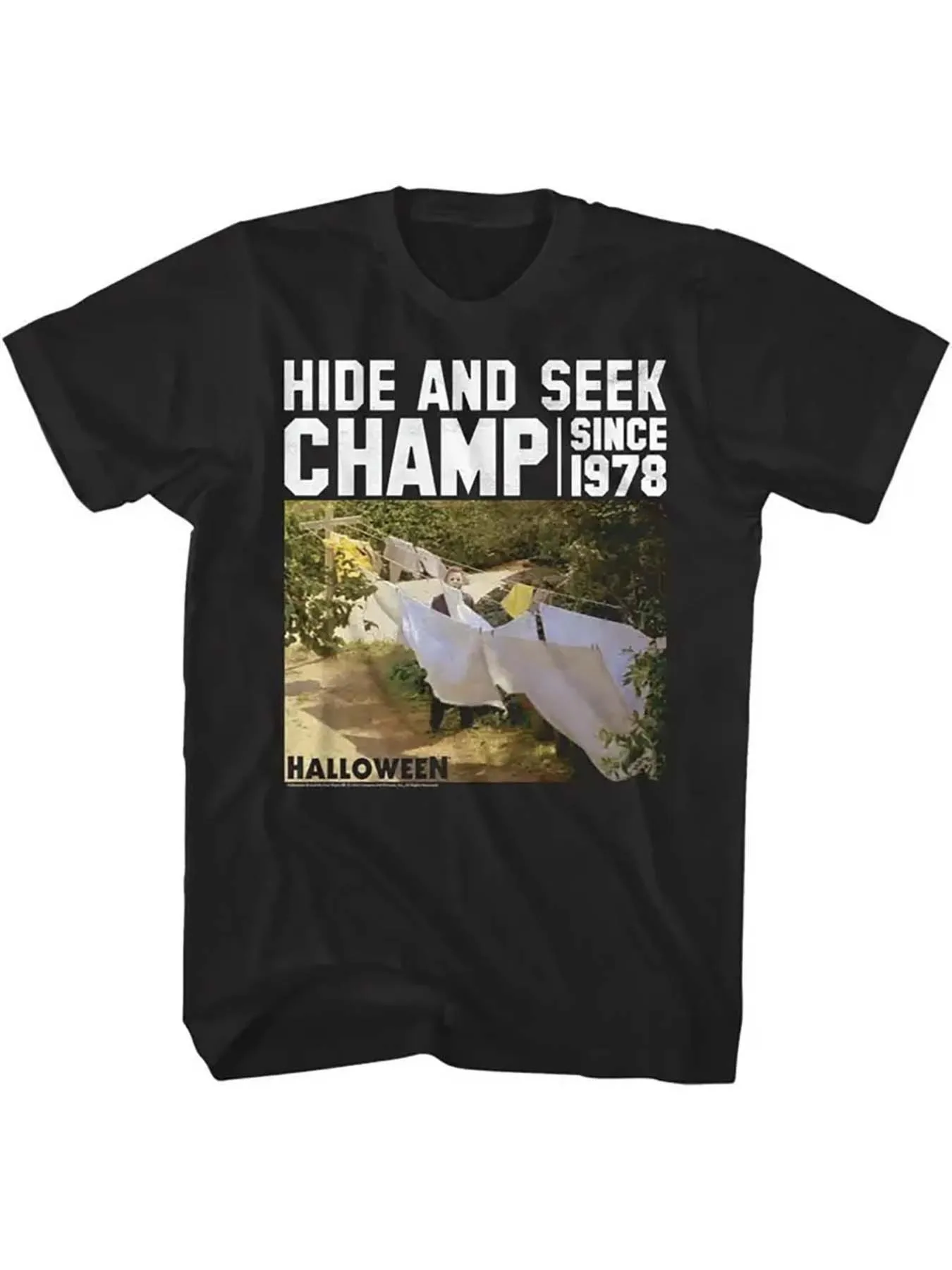 Men's Retro Hide and Seek Champion 1978 Retro Electronic Game T-shirt -80s Arcade Pattern Party Retro Player Clothing 40 Years