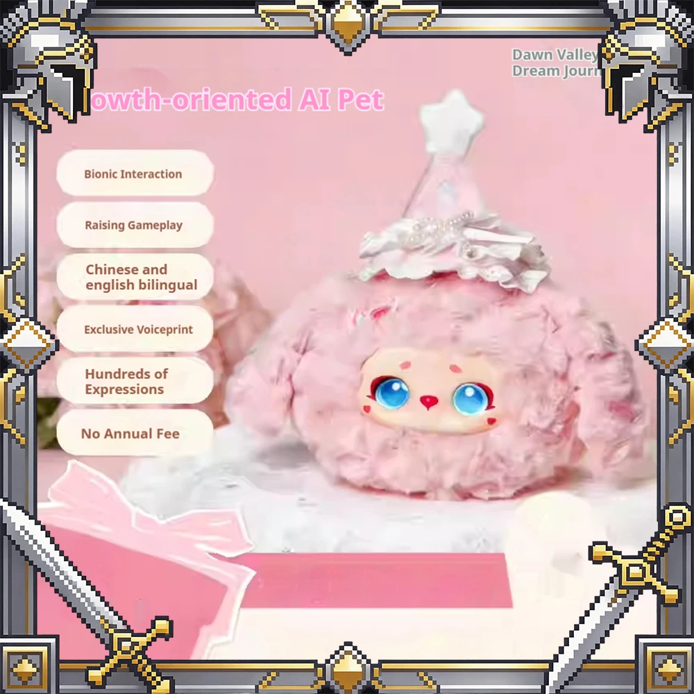 

Интеллектуальный робот-питомец OOASTRYAI Star Sheep AI: умный голосовой диалоговый компаньон, динамическая обратная связь, беспроводные подарки