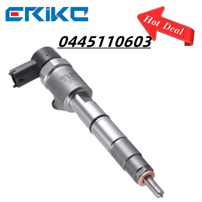 0 445 110 603 New Common Rail Injector 0445110603 32R61-10010 for  Sany Excavator Mitsubishi Heavy Industries D06FR Engine