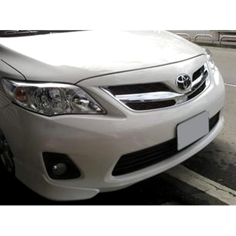 Racing Grills For Toyota Corolla 2010 - 2013 Bumper Mesh Front Grill Automobile Refitting Accessories