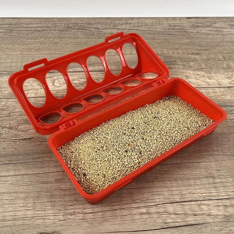 ~Poultry Thickened Feeder And Drinker Water Food Dispenser Automatic Chicken Birds Chick Waterer Feeding Rutin Chicken Trough