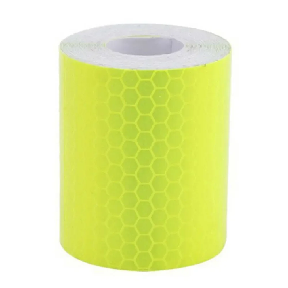 5cm*100cm Car Reflective Tape Safety Strip Car Decoration Sticker Reflector Protective Tape Strip Film Auto Motorcycle Sticker